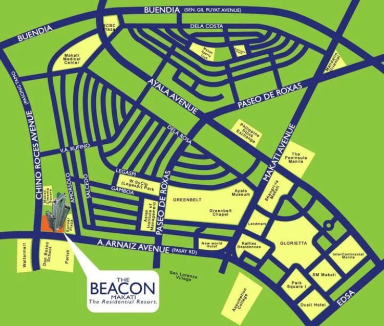 Beacon Condominium Makati Manila Esterno foto